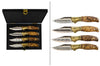 Coffret 4 couteaux à steak Homey's by Schiffmacher lame 8cm