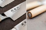 Couteau Nakiri Kai Seki Magoroku Composite lame 16,5cm