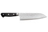 Couteau santoku japonais artisanal Takamura VG10 Tsuchime 16,5cm