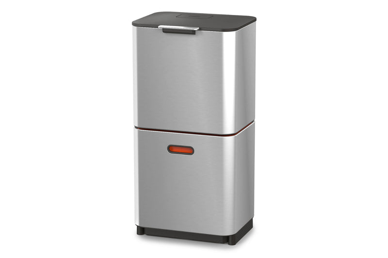 Poubelle à tri sélectif Joseph Joseph Totem en acier inoxydable - 40 l