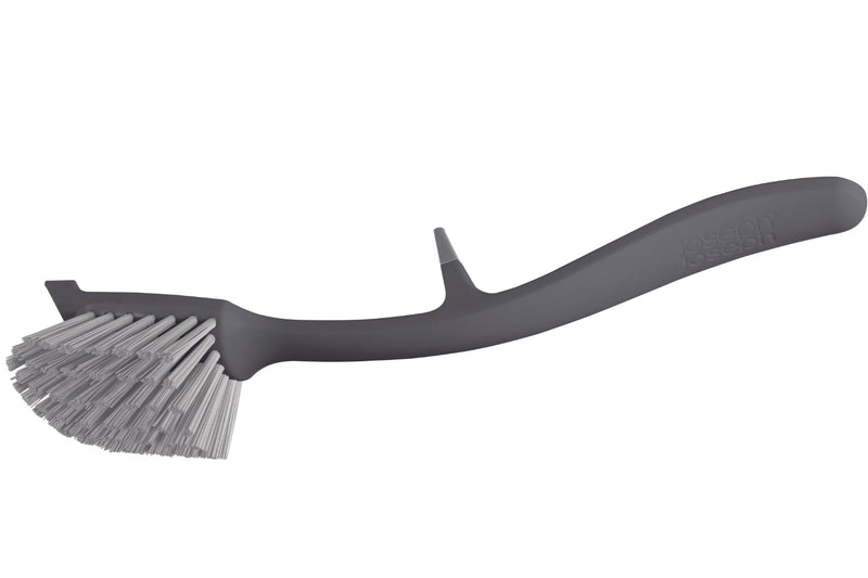 Brosse à vaisselle Joseph Joseph Edge avec repose-évier - Gris