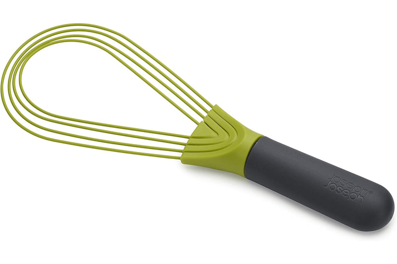 Fouet 2-en-1 Joseph Joseph Twist en silicone vert