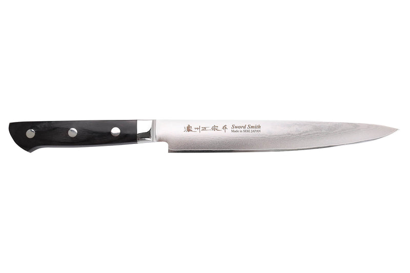 Couteau sujihiki 20cm japonais Satake Cutlery damas 69 couches