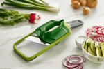 Mandoline Joseph Joseph Multi-Grip avec poussoir