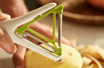 Éplucheur 2 en 1 Joseph Joseph Switch pierre/vert
