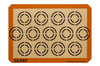 Toile de cuisson spéciale cookies Silpat en silicone et toile de verre 42x29,5cm