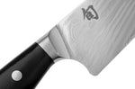 Couteau de chef japonais KAI Shun Nagare Black lame damas 72 couches Dual Core 20cm manche bombé