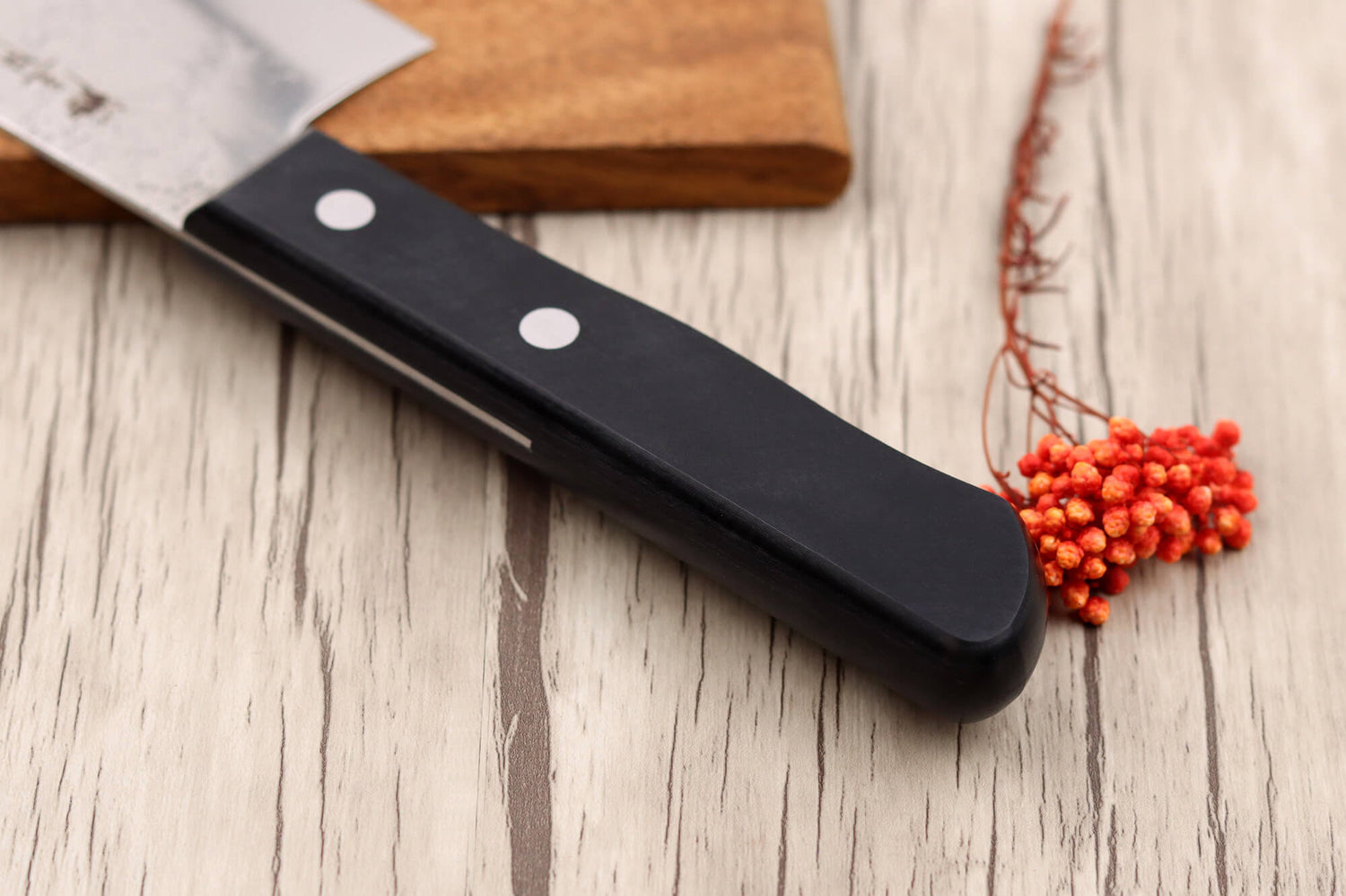 Couteau nakiri 16cm japonais Satake Cutlery Nashiji