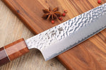 Couteau de chef 20cm japonais artisanal Yuzo Akira Tsuchime VG10