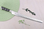 Couteau à saumon alvéolé japonais Glestain K Series 31cm