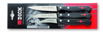 Coffret de 3 couteaux de cuisine pro DICK SUPERIOR éplucheur+légumes+universel