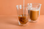 Set de 2 verres à latte La Cafetière Jack en verre borosilicate double paroi 270ml