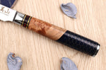 Set de 2 couteaux Kutoyama Damas nid d'abeille chef + office