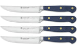 Set de 4 couteaux à steak Wüsthof Classic Colour Wild Blueberry forgés lame 12cm