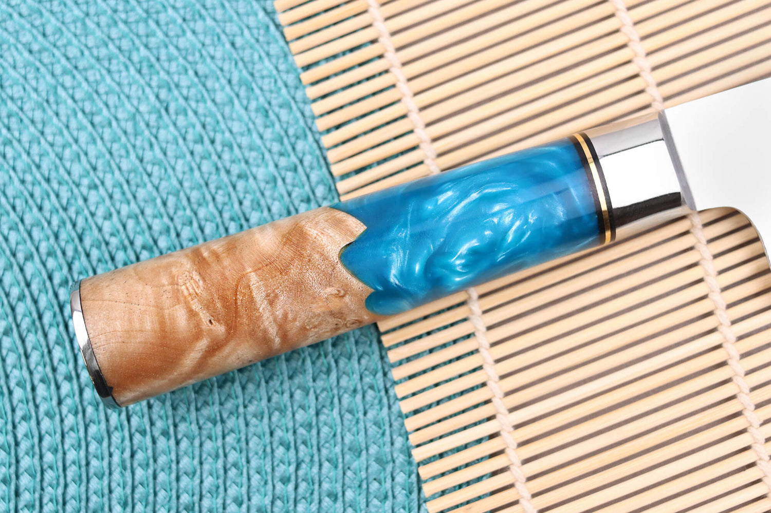 Couteau de chef 20cm Kutoyama damas Azur