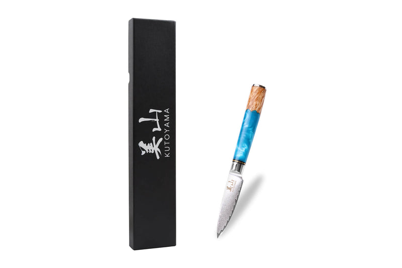 Couteau d'office 8cm Kutoyama damas Azur