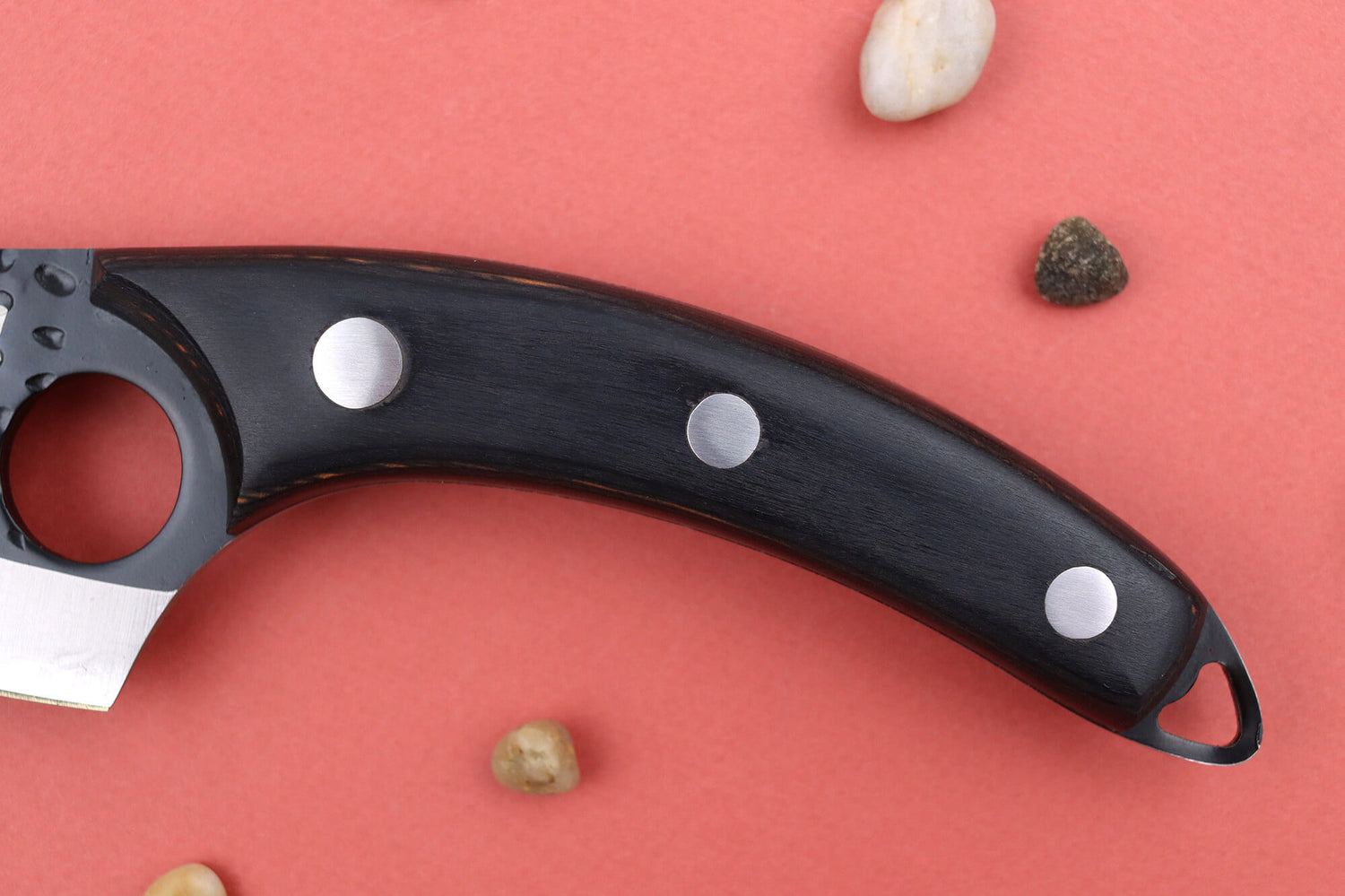 Couteau viking 15cm Kutoyama manche ébène