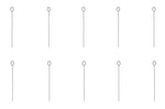 Set de 10 pics pour paupiettes Gefu Volte en acier inoxydable