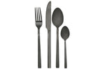 Ménagère 16 couverts Mikasa Ciara Diseno en acier inox noir