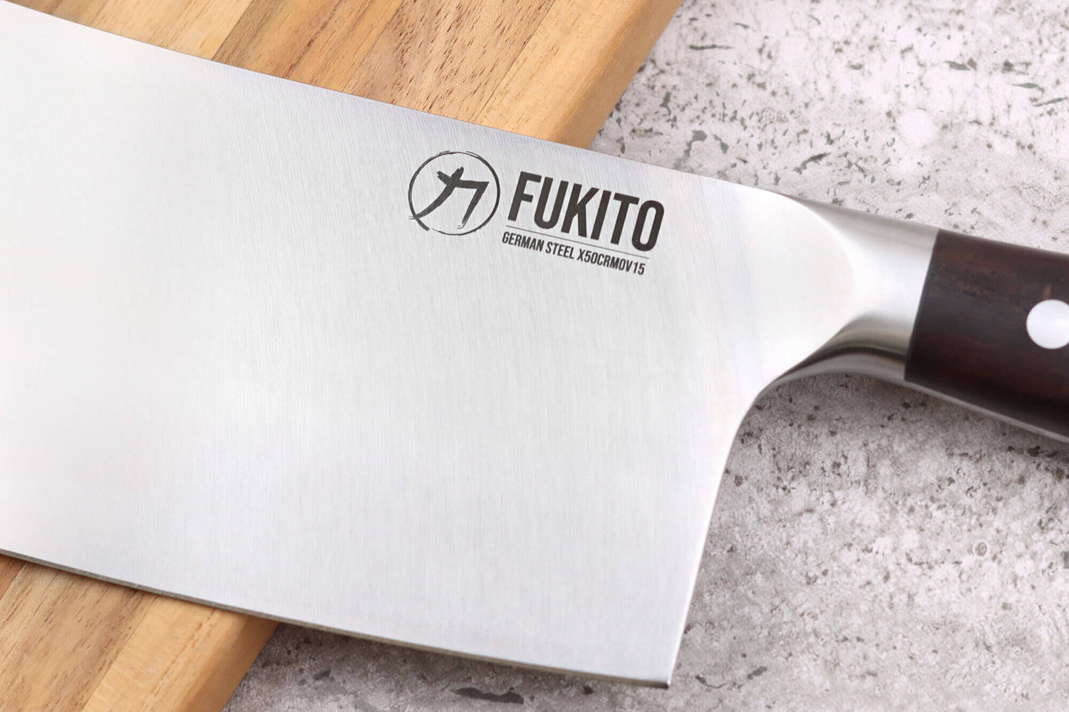 Couperet Fukito Ebène X50 17,5cm