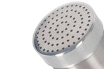 Saupoudreuse KitchenCraft à trous moyens en acier inox + couvercle polymère