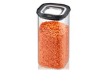 Boîte de conservation Gefu Pantry en verre borosilicate 1400ml + 3 étiquettes autocollantes