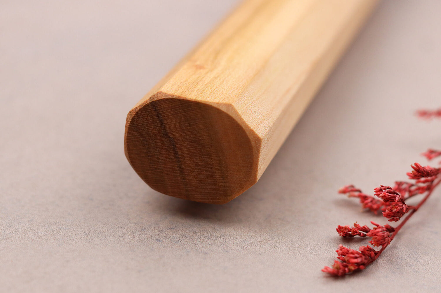 Couteau de chef 21cm japonais artisanal Hado Ginsan Cherry