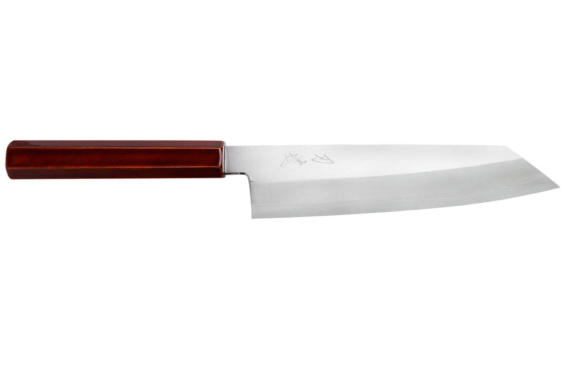 Couteau de chef kiritsuke 21cm japonais artisanal Hado Ginsan Kijiro