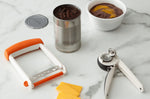 Ouvre-boîte Chef'n EZ Squeeze en polymère blanc et noir