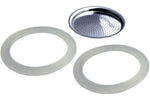 Filtre de rechange pour cafetière italienne Gefu Emilio 2 tasses + 2 joints d'étanchéité