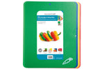 Set de 4 planches à découper KitchenCraft en polymère flexible multicolore 38x32,5cm