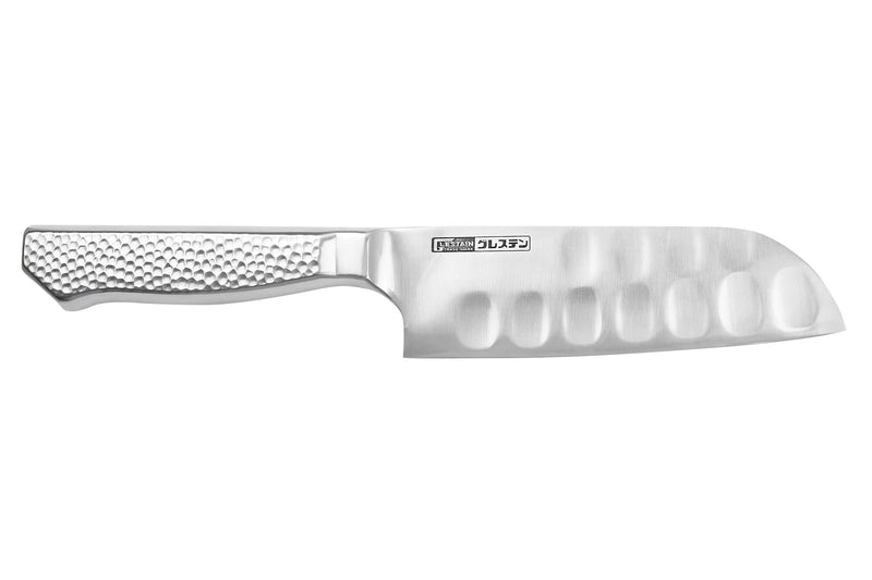 Couteau santoku alvéolé japonais Glestain Home Series 13cm