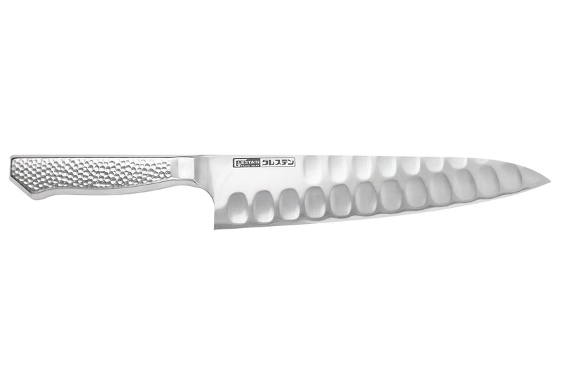 Couteau de chef alvéolé japonais Glestain Home Series 21cm