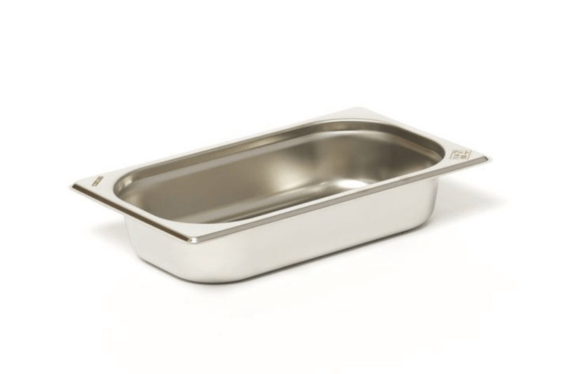 Bac gastronorme GN 1/4 inox 18/0 1,05L Comas - Hauteur 4cm