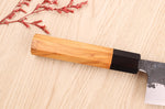 Couteau de chef 18cm japonais artisanal Yoshimune par Kawamura Black WS2
