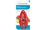 Pince à crustacés KitchenCraft en métal rouge