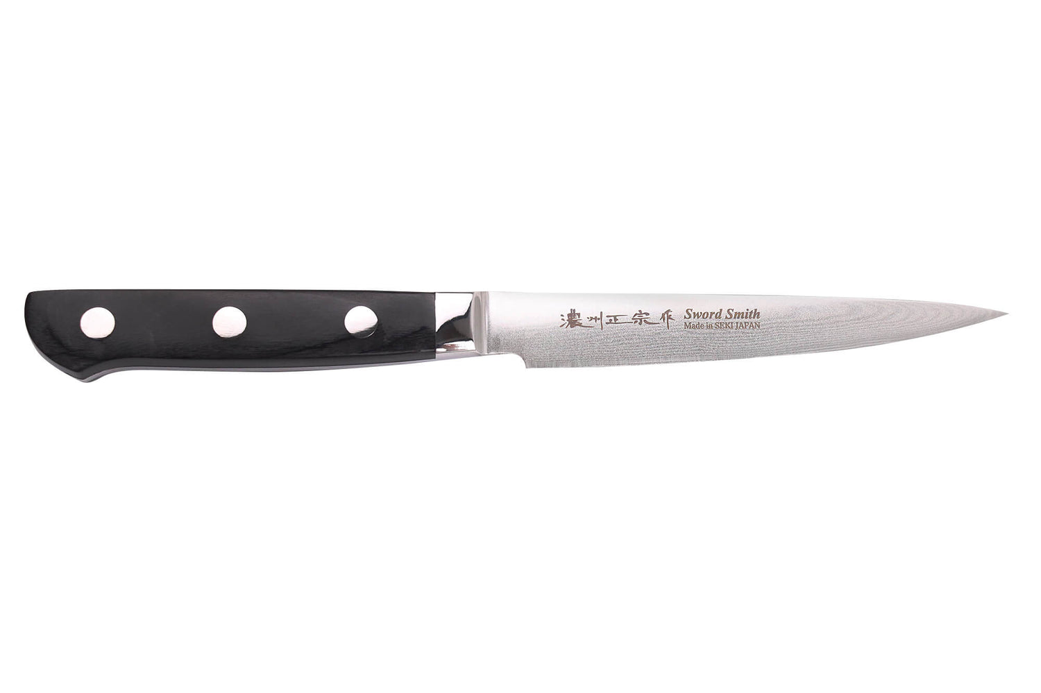 Couteau d'office 12cm japonais Satake Cutlery damas 69 couches