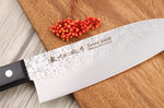 Coffret 2 couteaux japonais Satake Cutlery Nashiji santoku + office