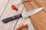 Coffret 3 couteaux japonais Satake Cutlery Nashiji santoku + nakiri + office