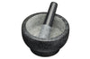 Mortier et pilon MasterClass en granit noir 20cm