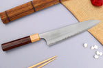 Couteau de chef japonais artisanal Yoshimi Kato AS Nashiji 21cm