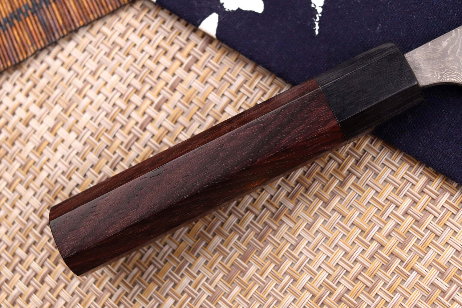 Couteau nakiri japonais artisanal Masakage Kumo 16,5cm damas 63 couches