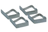 Set de 4 pinces à nappe KitchenCraft en acier inox 18/0