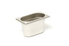 Bac gastronorme GN 1/9 inox 18/0 85cl Comas - Hauteur 10cm