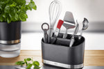 Porte-ustensiles Gefu Smartline 10 compartiments inox/ABS