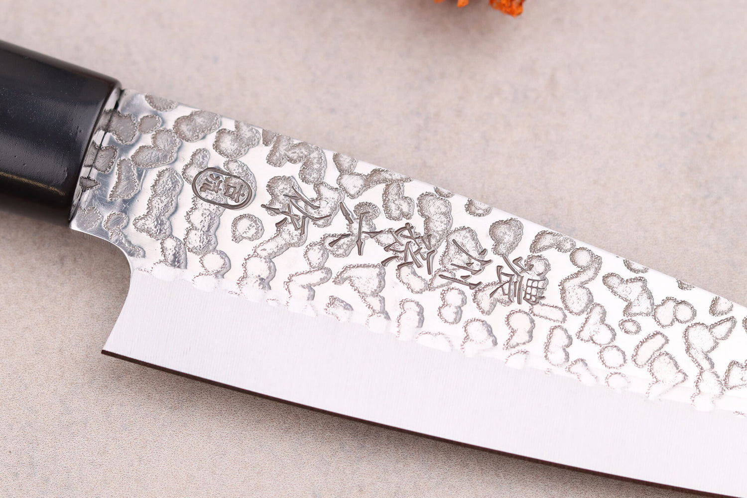 Couteau deba 12cm japonais Satake Cutlery Tsuchime en magnolia