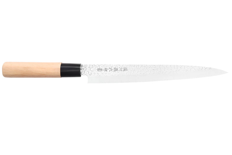 Couteau à sashimi 21cm japonais Satake Cutlery Tsuchime en magnolia