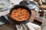Sauteuse Staub Chistera en fonte émaillée noir mat