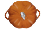 Cocotte Staub citrouille en fonte émaillée orange 24cm