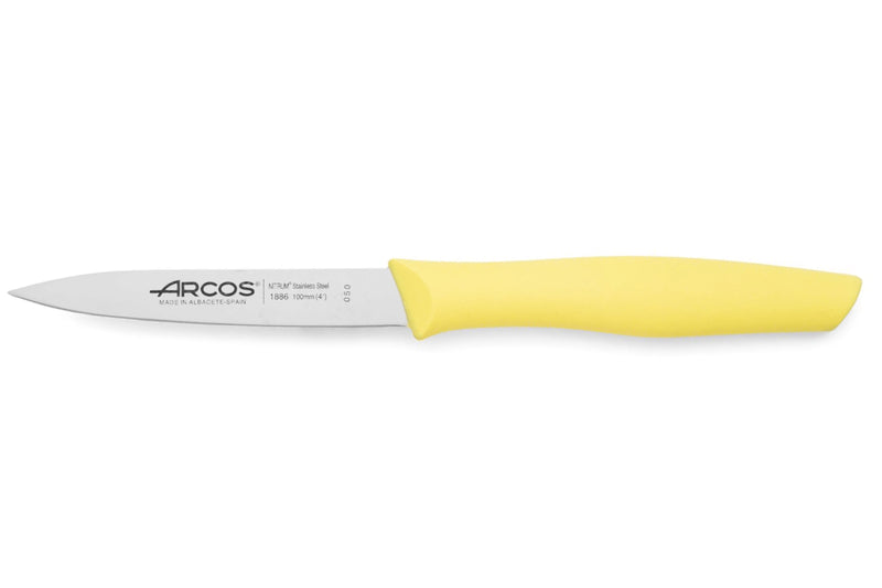 Couteau d'office Arcos Nova 10cm manche jaune citron